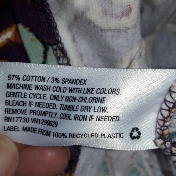 Plum Tribal Print Bodycon Racerback Tank Top Dress - Picture 3 of 4